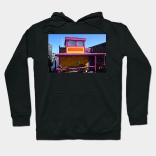 Sausalito Docks - Houseboat "Alien Lifeform Research" Hoodie